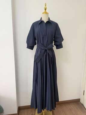 Simkhai Arlo Pleated Maxi Dress